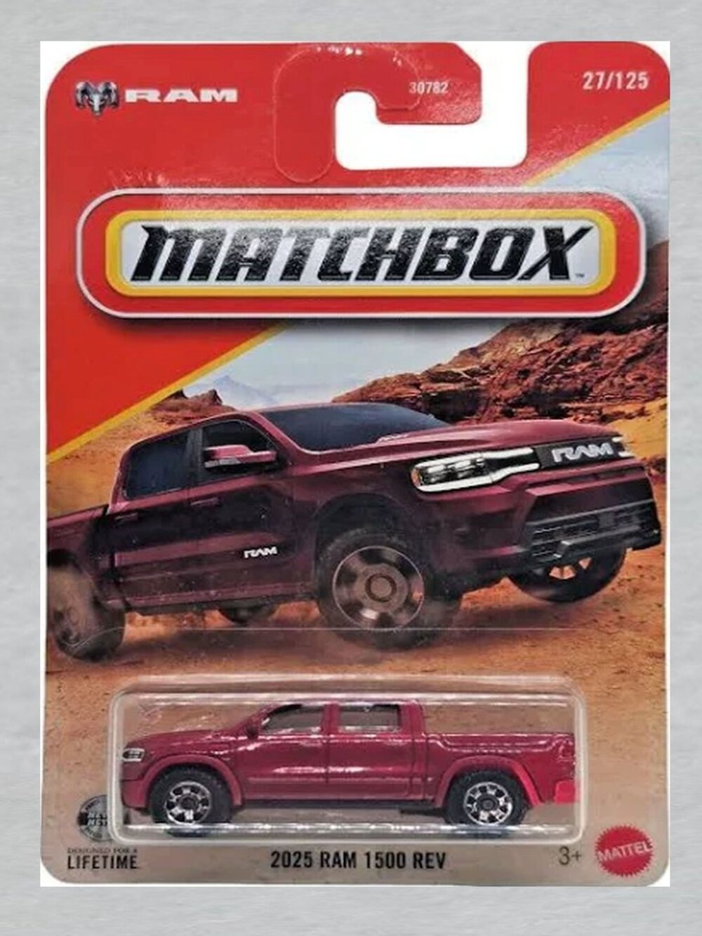 Matchbox 2025 Ram 1500 REV RED